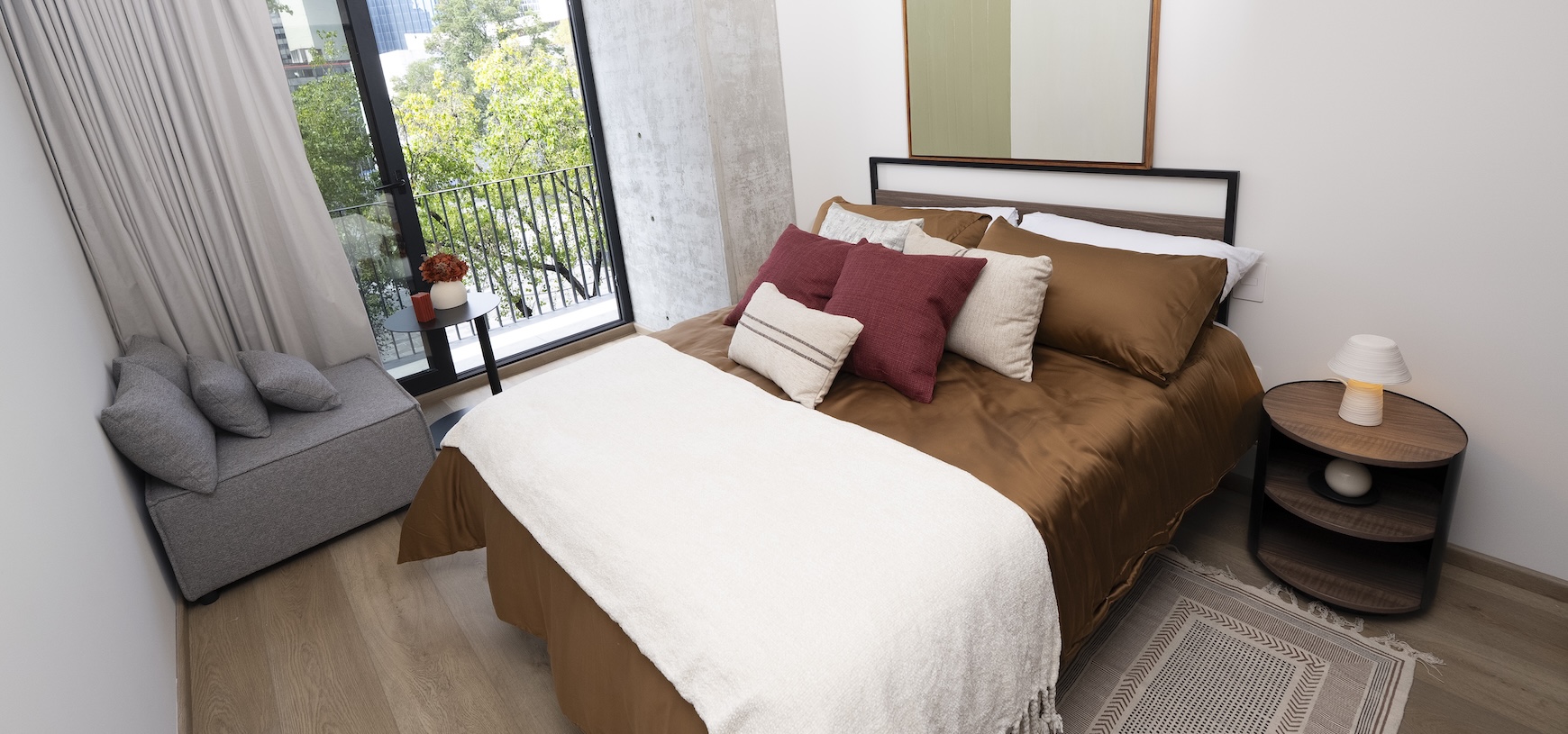 2 recámaras en Smart Rent Jardín Reforma