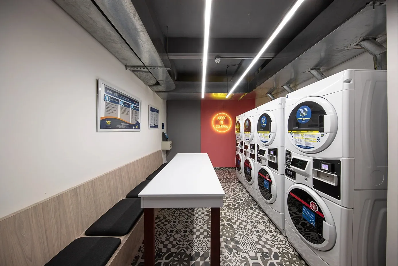 Lavandería en Smart Rent 77