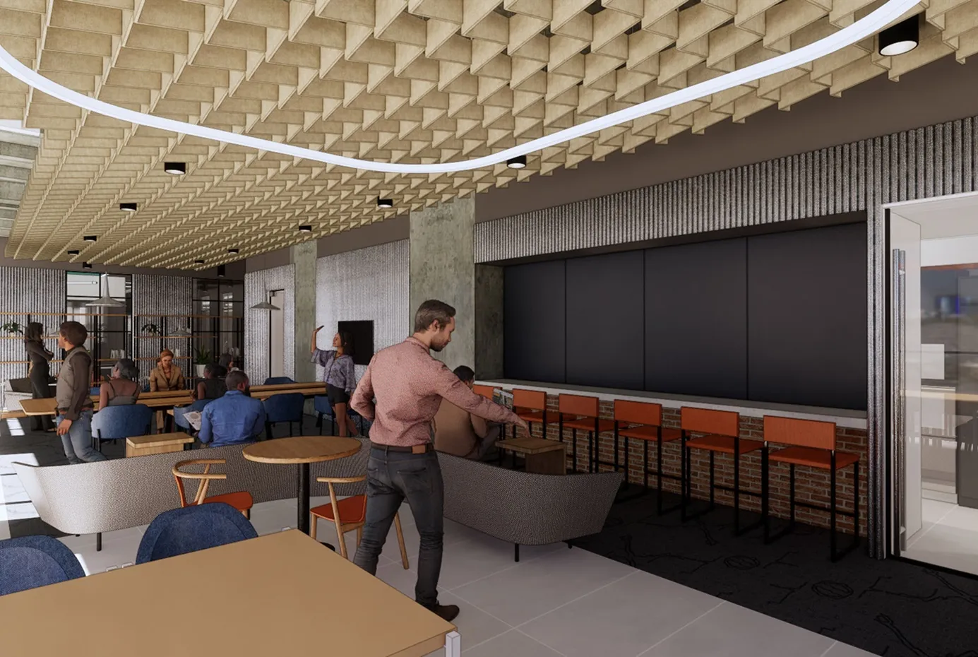 Coworking space at Smart Rent Salitre