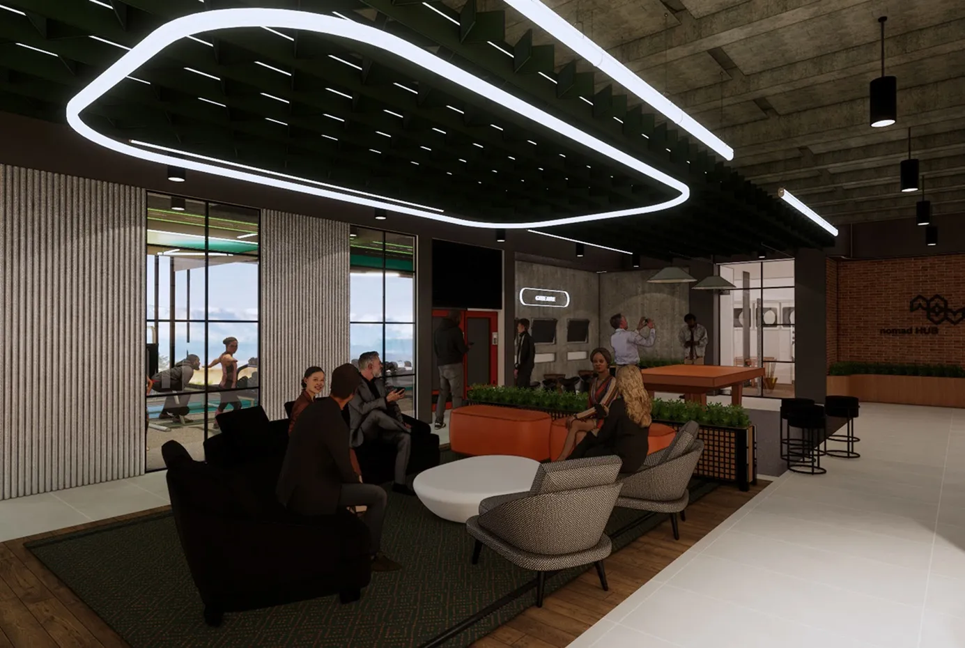 Multipurpose room at Smart Rent Salitre