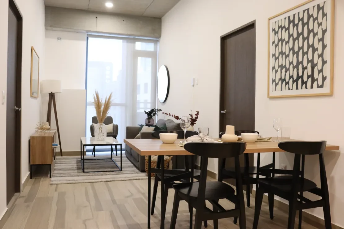 2 recámaras  en Smart Rent Riviera