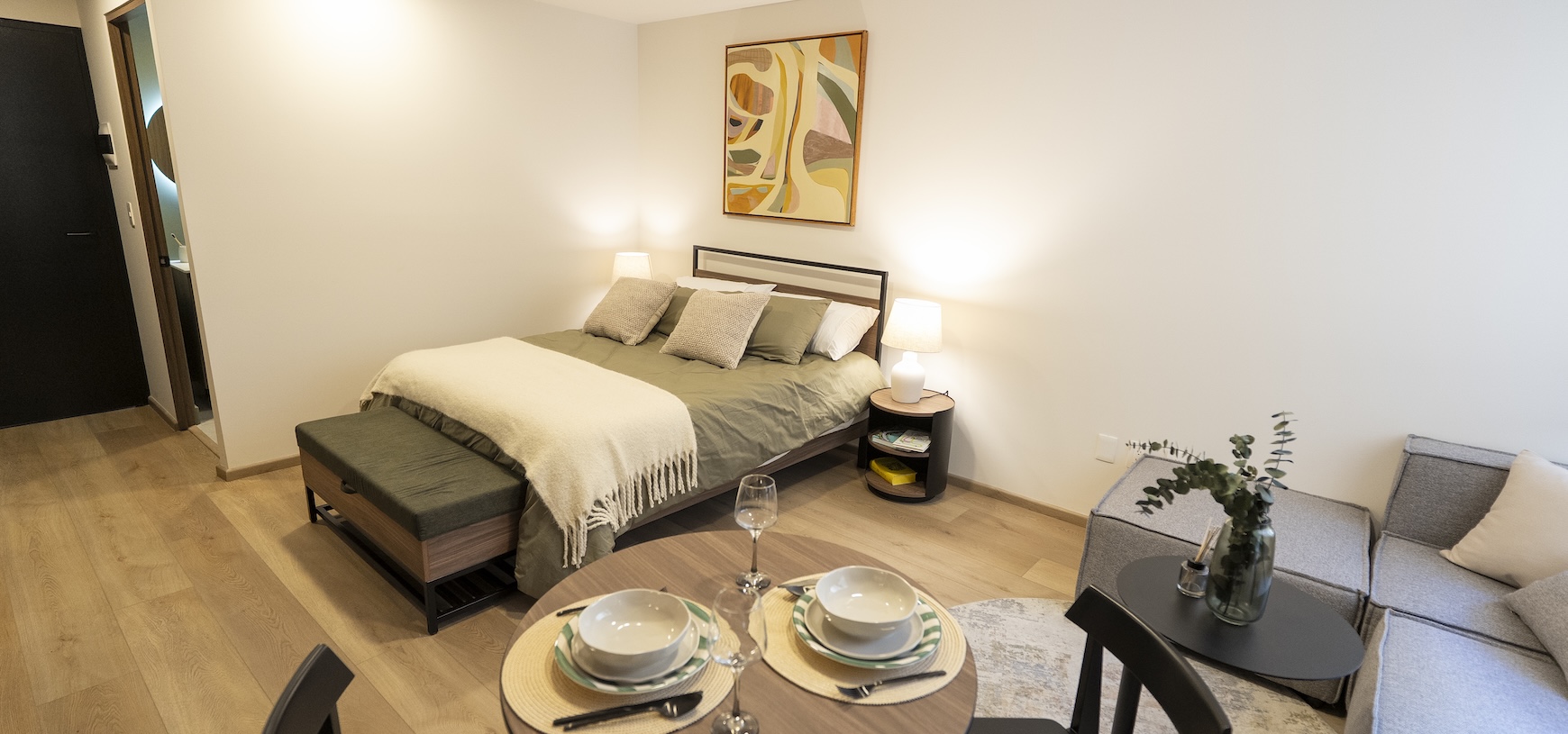 Estudio en Smart Rent Jardín Reforma