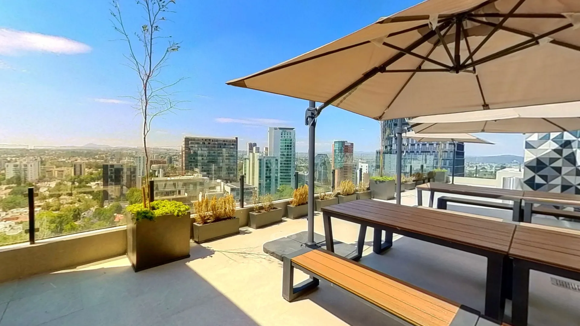Terrace at Smart Rent Pablo Neruda
