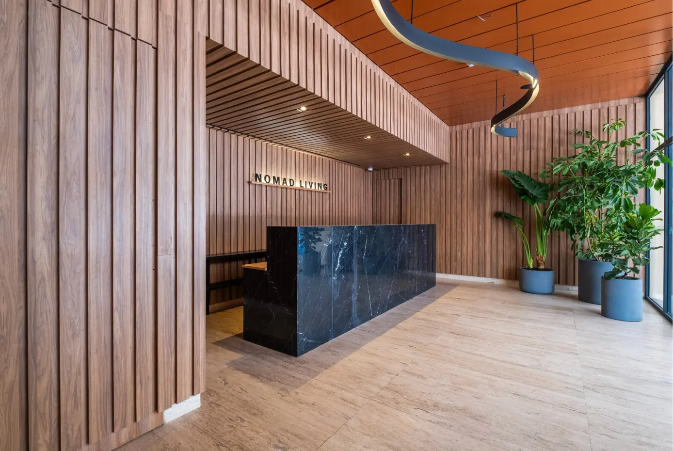 Lobby en Smart Rent Bucareli